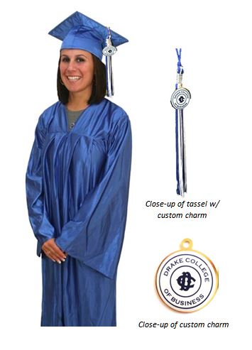 Shiny Graduation Gown | Adult Graduation Cap and Gown